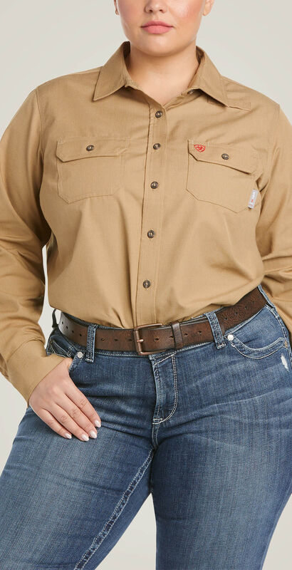 FR Featherlight Work Shirt Front Plus